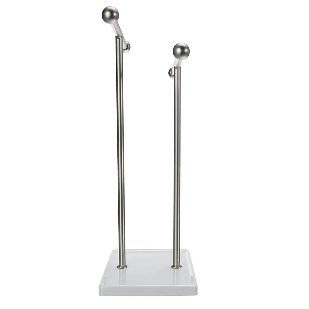 AMAZON BASICS Double-T Hand Towel and Accessories Stand 🛁 NEW!!